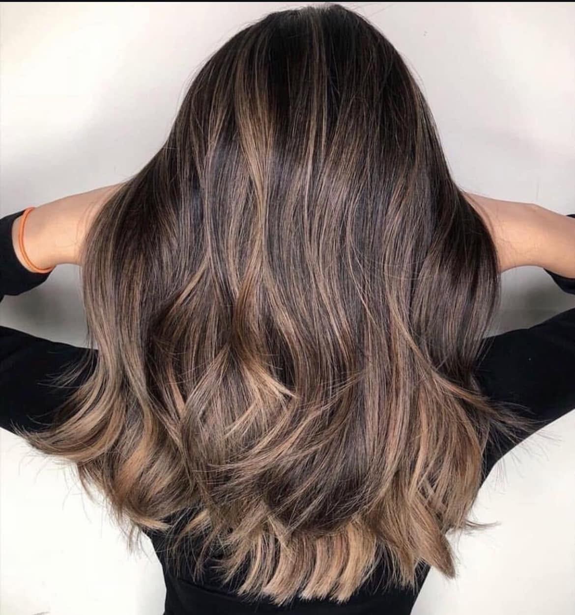 Brunette balayage